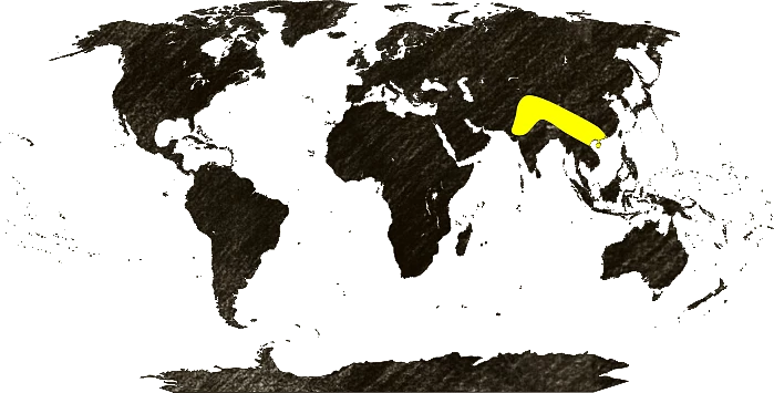 Mapa výskytu
