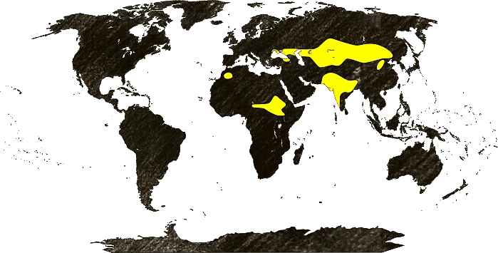 Mapa výskytu
