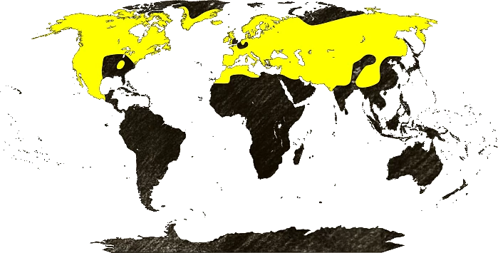 Mapa výskytu