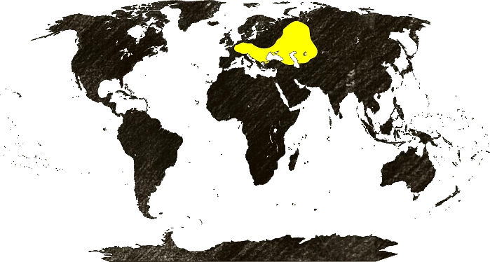 Mapa výskytu