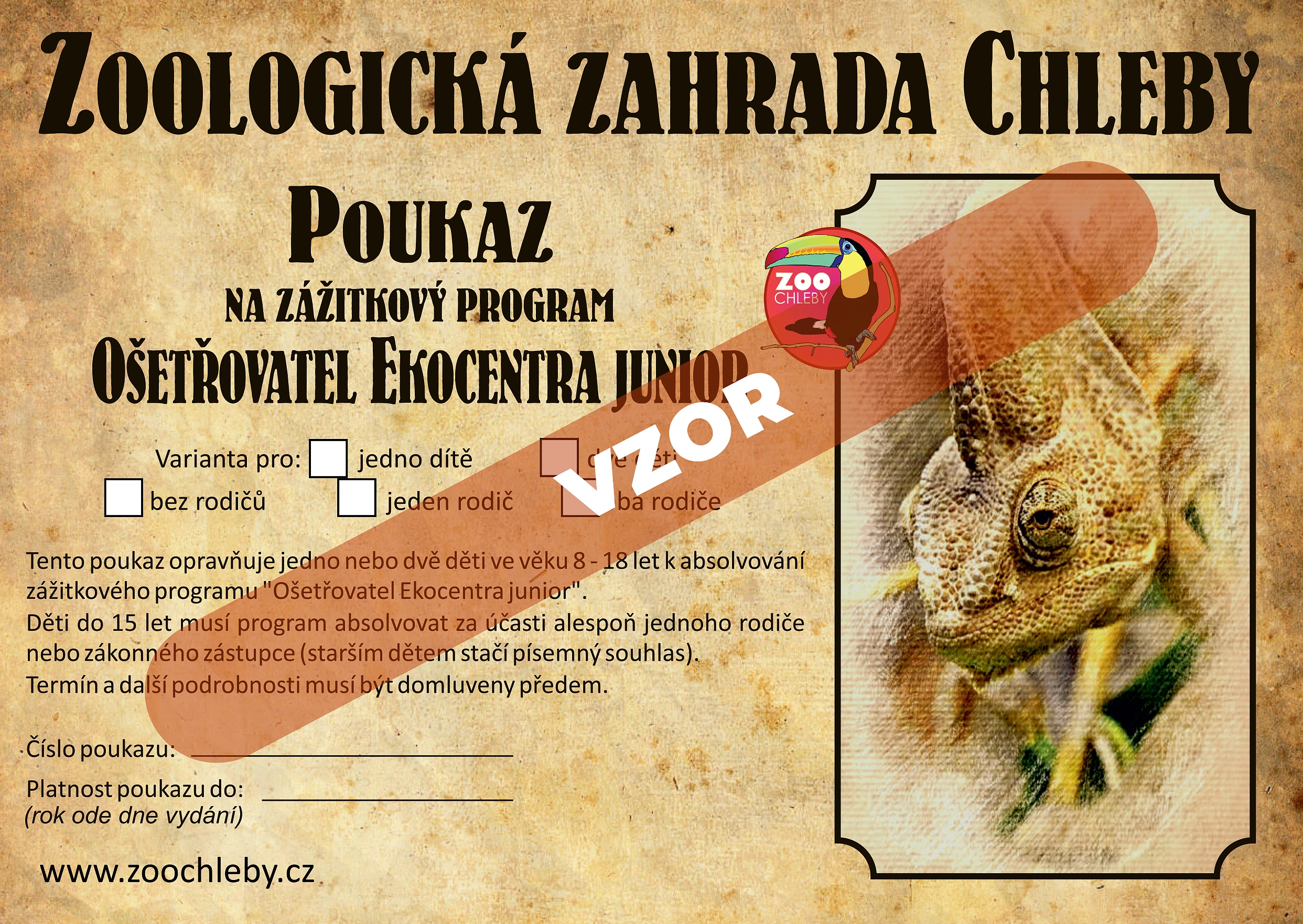 Ošetřovatel ekocentra junior