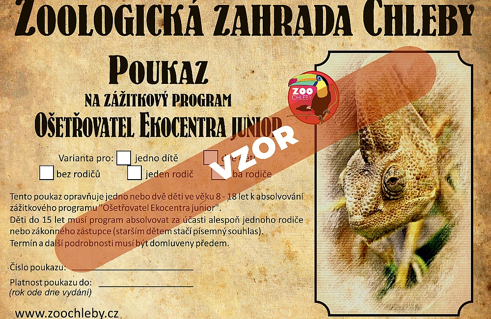Ošetřovatel ekocentra junior
